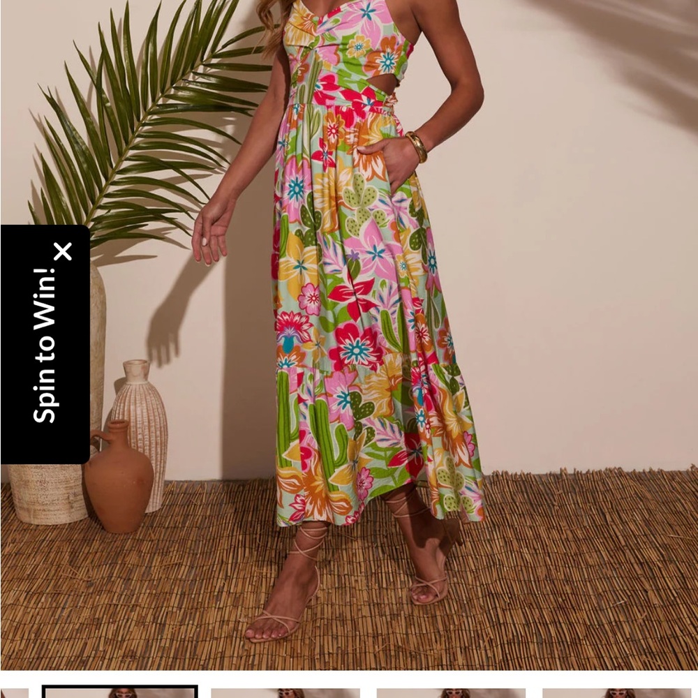 Vici Ameena Floral Maxi Dress